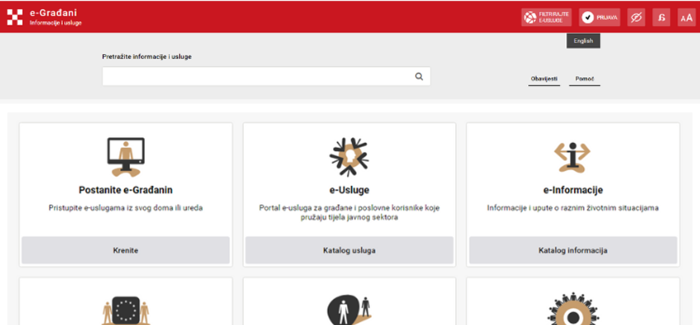 Sve što vam treba, na jednom je mjestu. Dobrodošli na novi portal e-Građani!